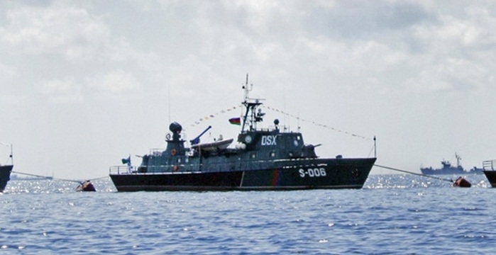 Azerbaijani SBS ships equipped with new weapons and anti-aircraft missiles